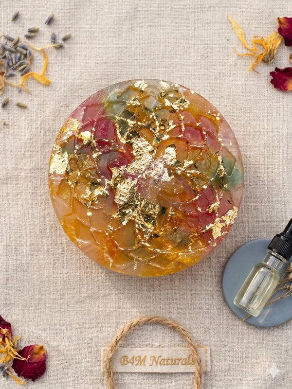 Golden Flakes Glycerin Soap