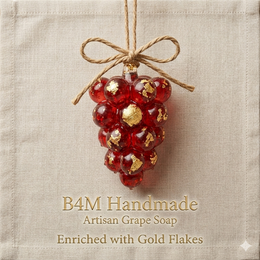 Red Grape & Gold Soap